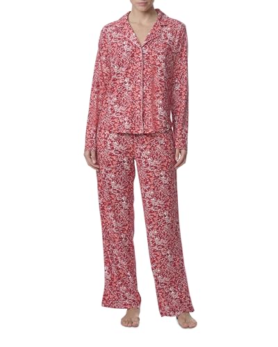 Karen Neuburger Women's Two-Piece Long Sleeve Notch Collar